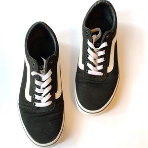 Classic Black & White Vans (Old Skool Style)